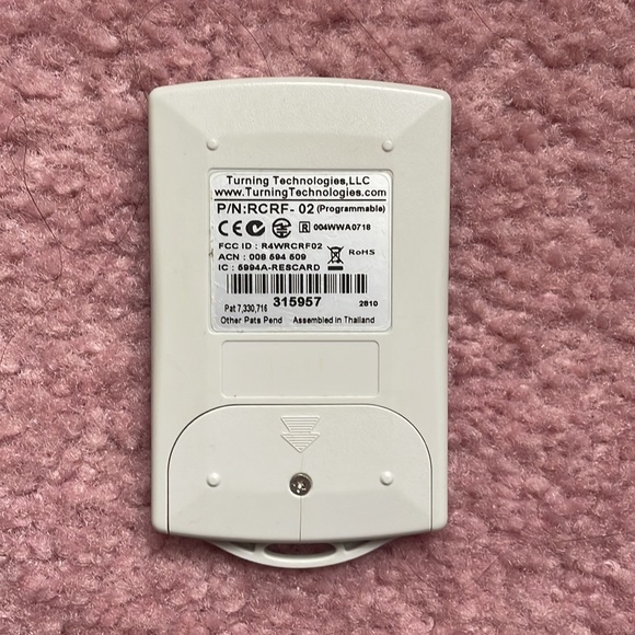 Turning Technologies Response Card RF LCD College clicker - Picture 2 of 3